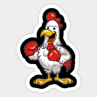 Cluckfight Boxing - For Gym & Fitness Sticker